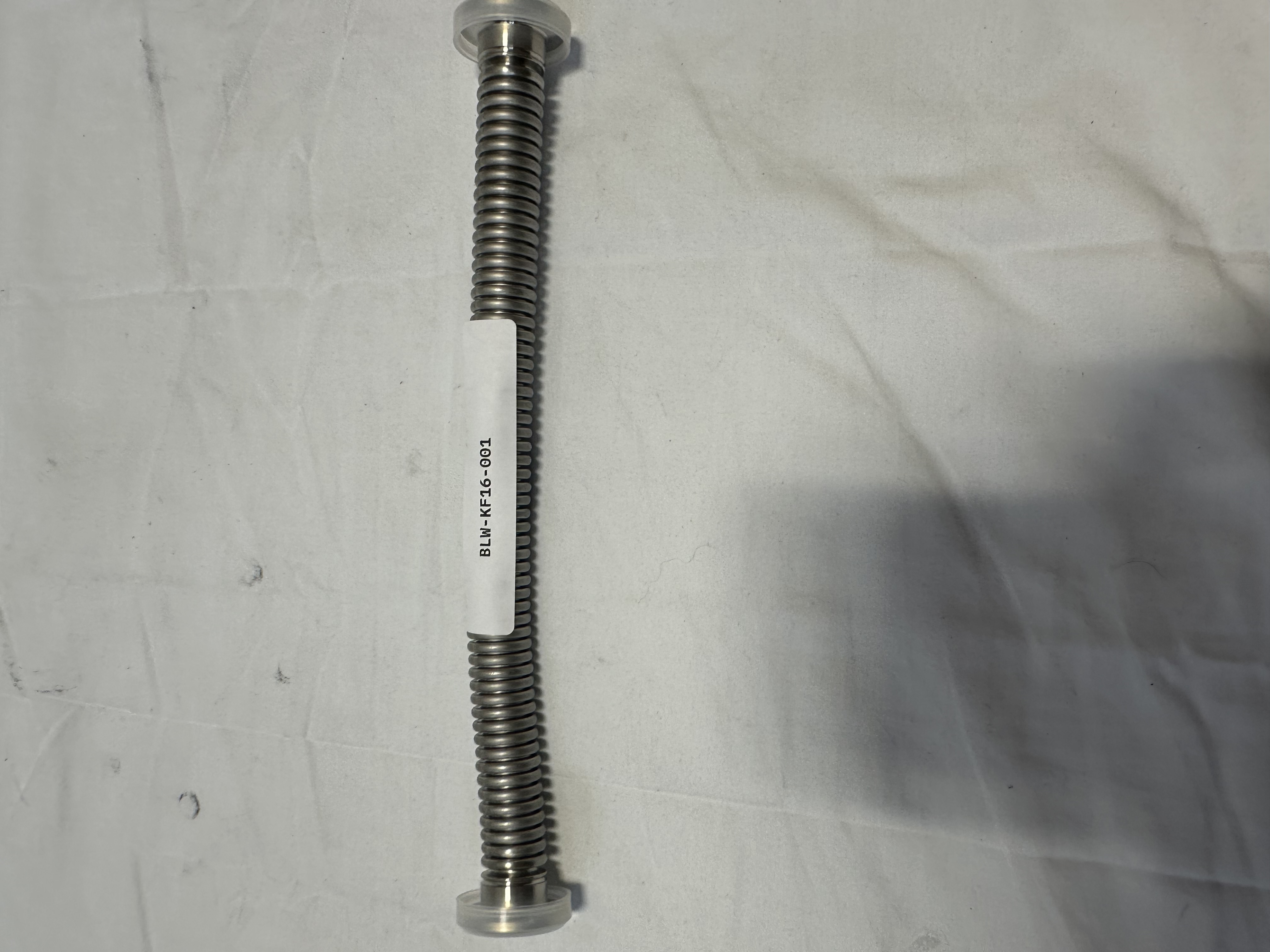 KF16 Vacuum Bellows, 10" x 3/4"