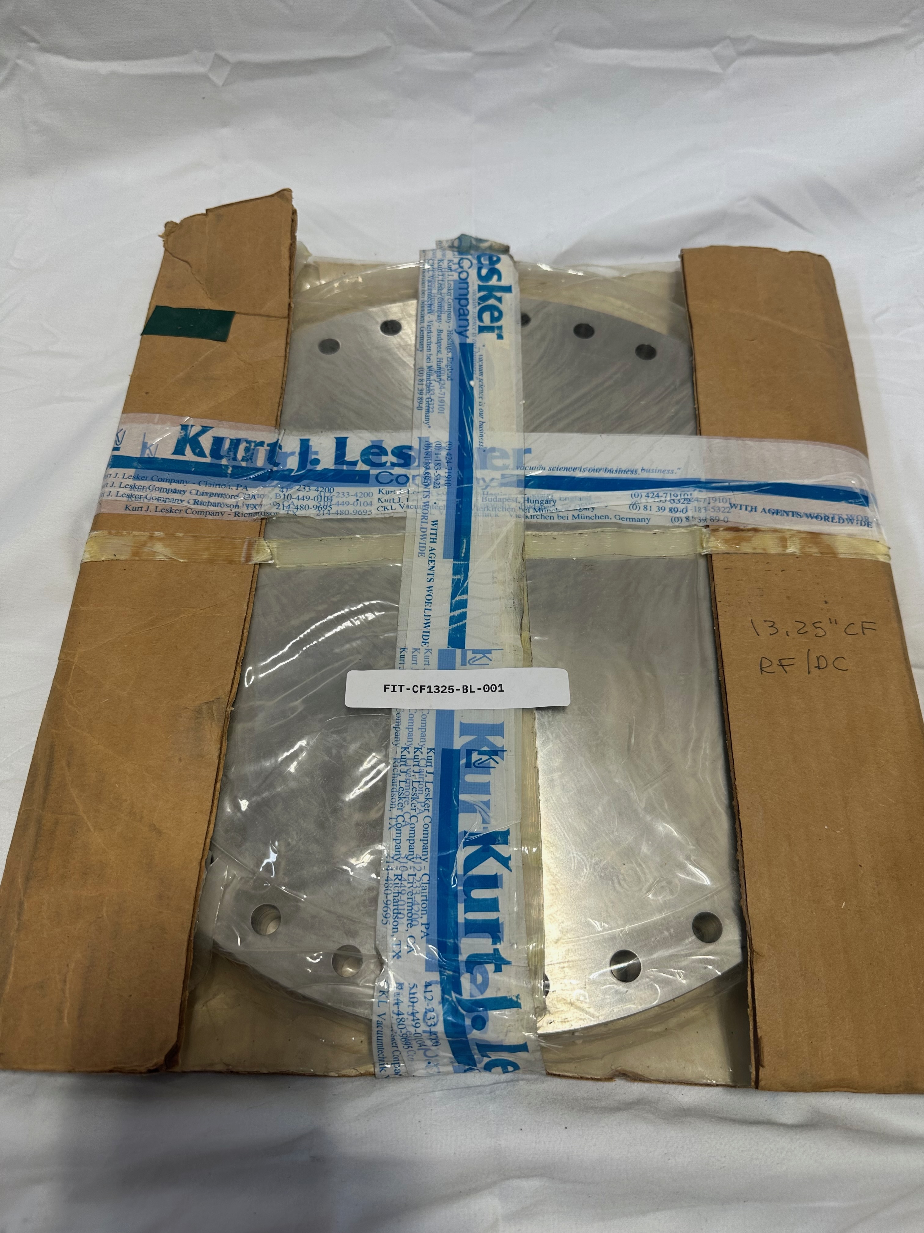 KJLC CF13.25 blank flange