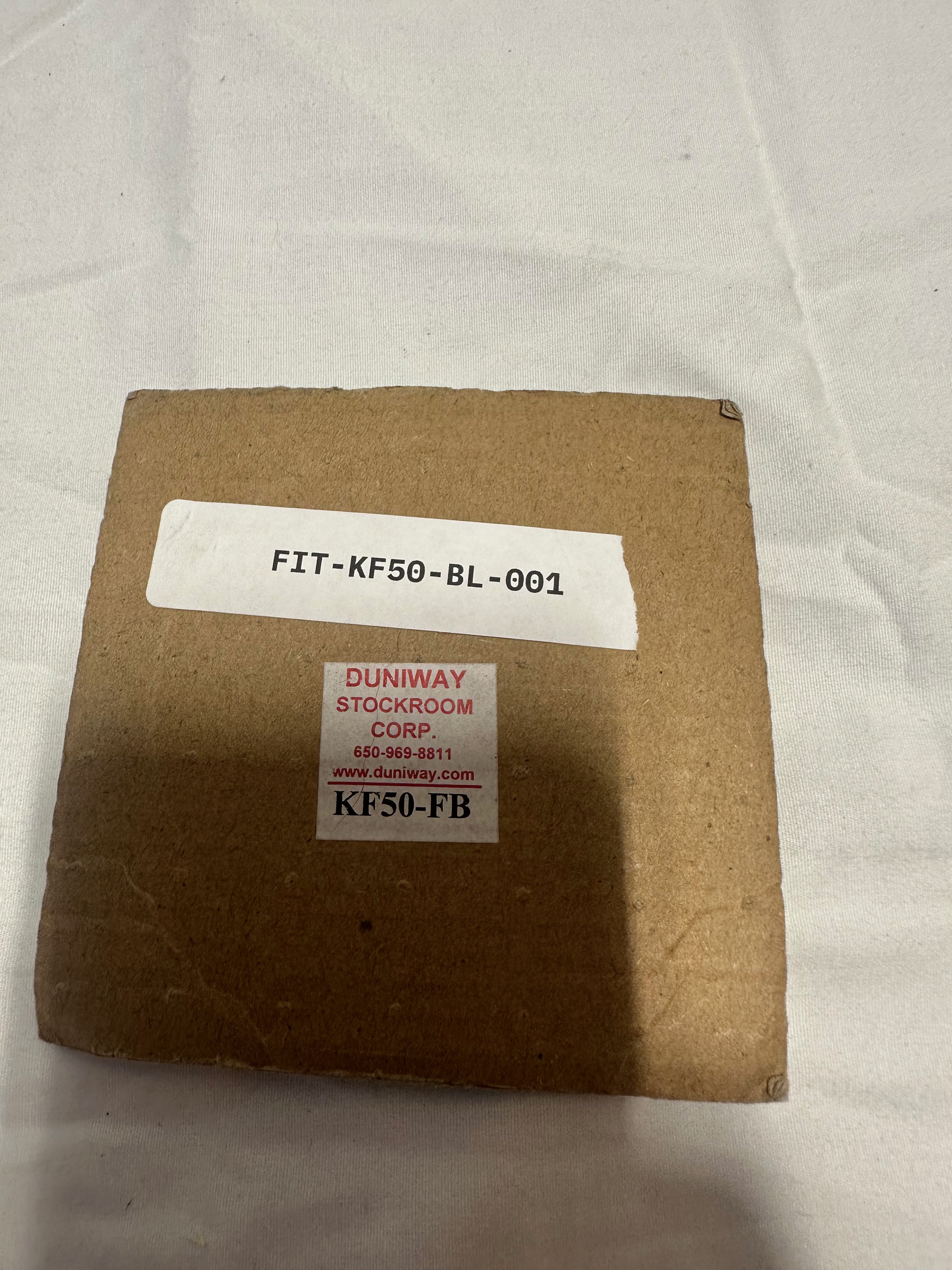 Duniway Stockroom KF50 blank flange