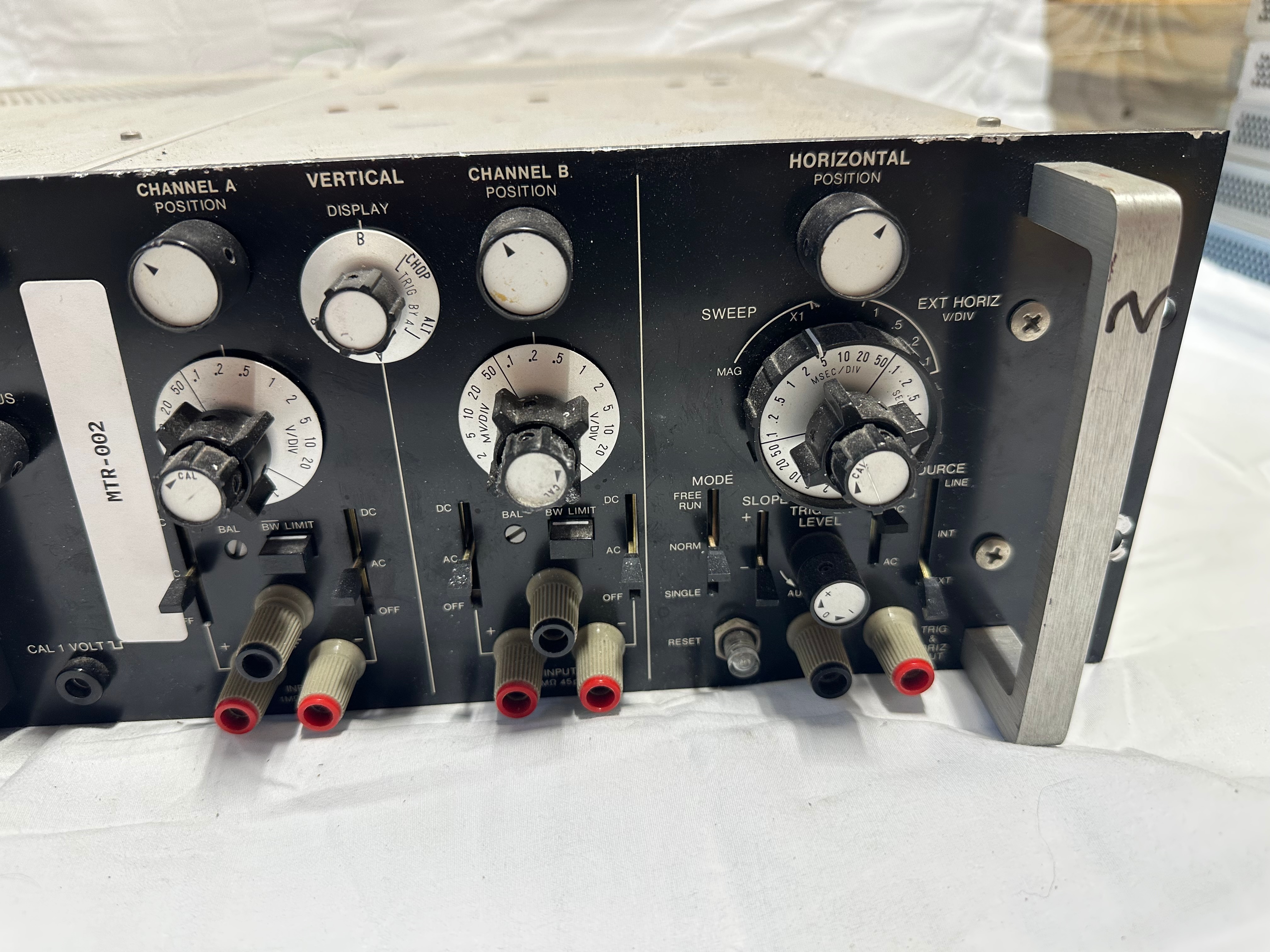 HP 1200B Oscilliscope Meter view 4