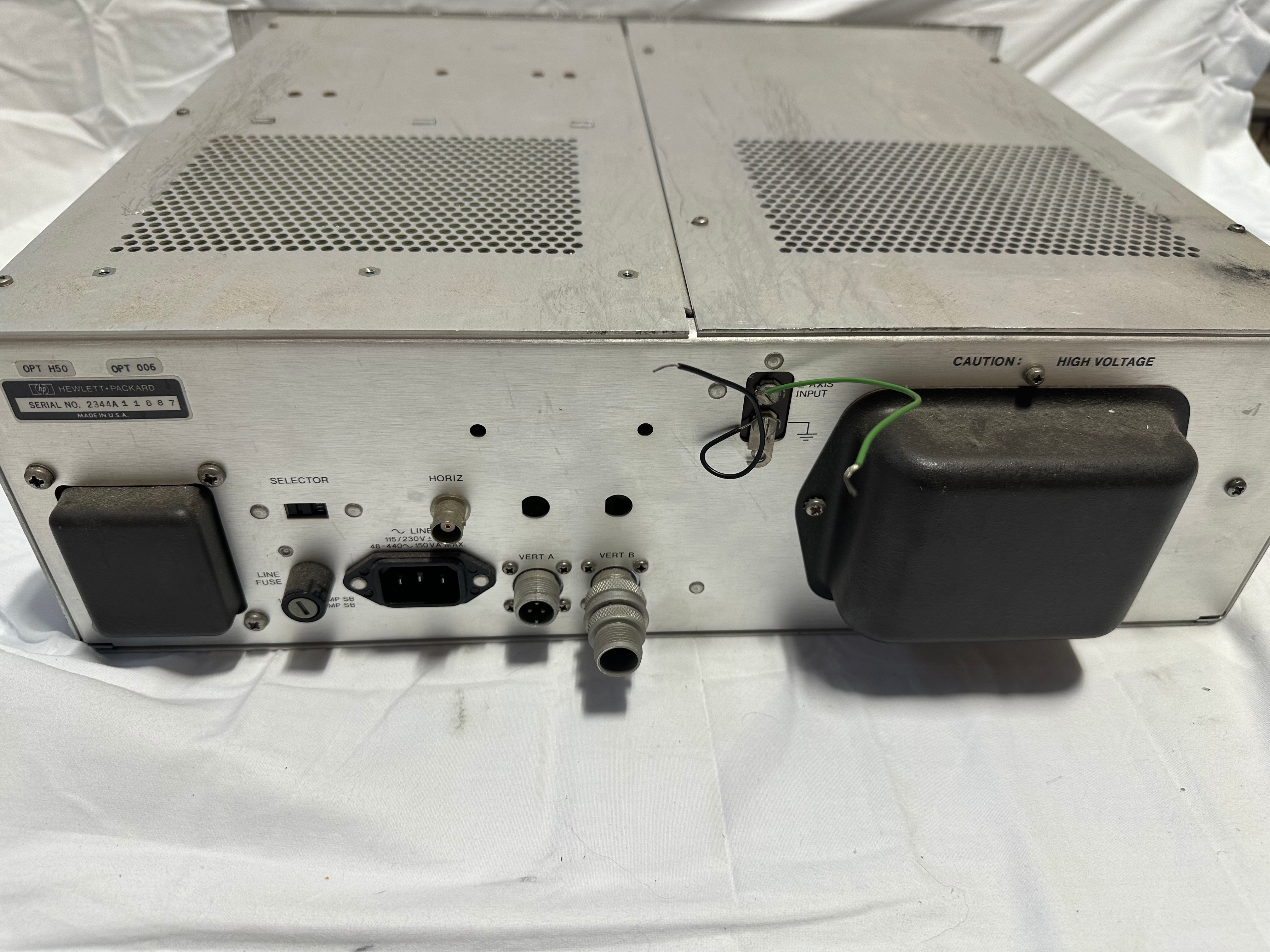 HP 1200B Oscilliscope Meter view 5