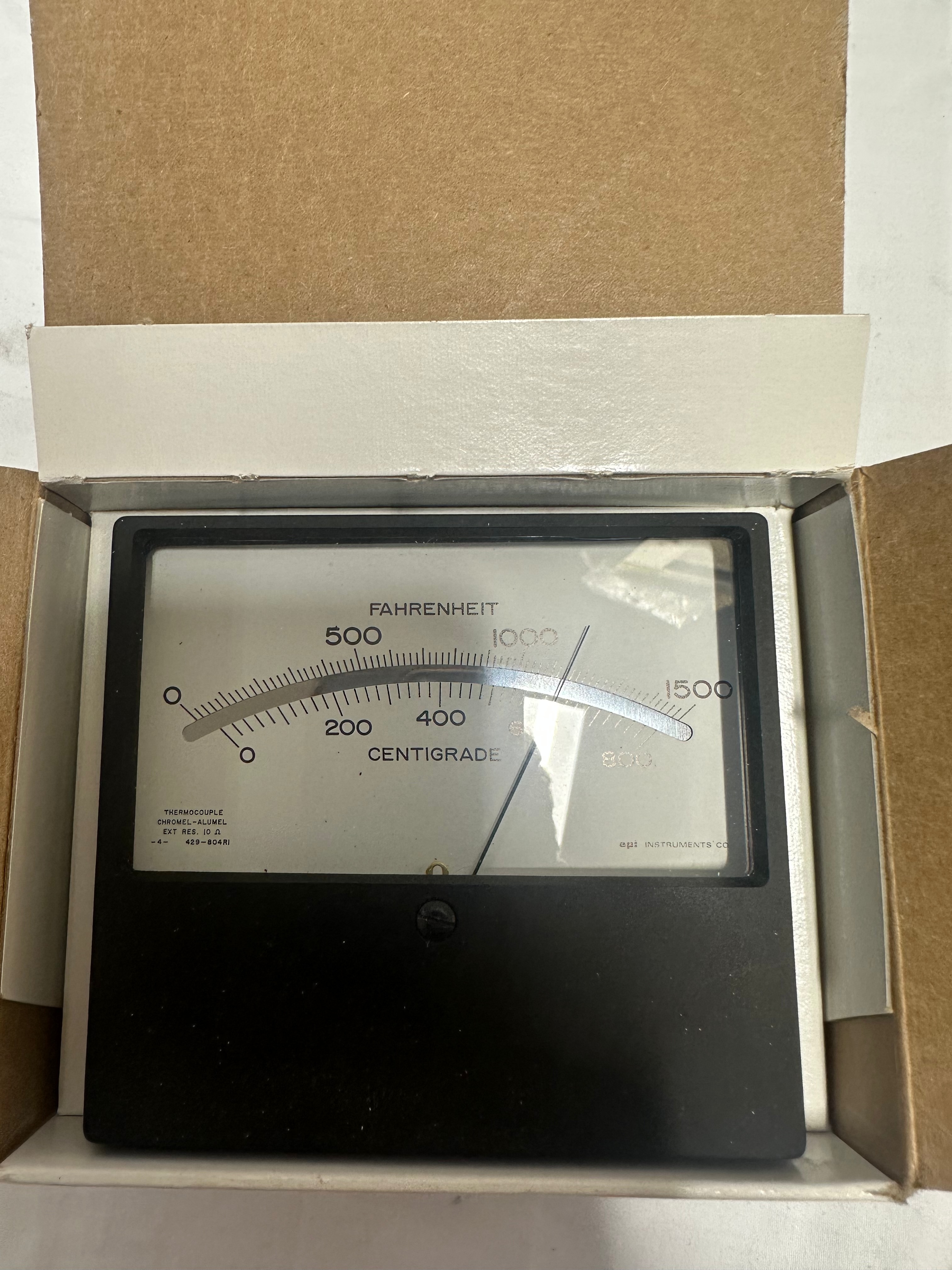Triplet Corporation 503 Thermocouple Meter view 2