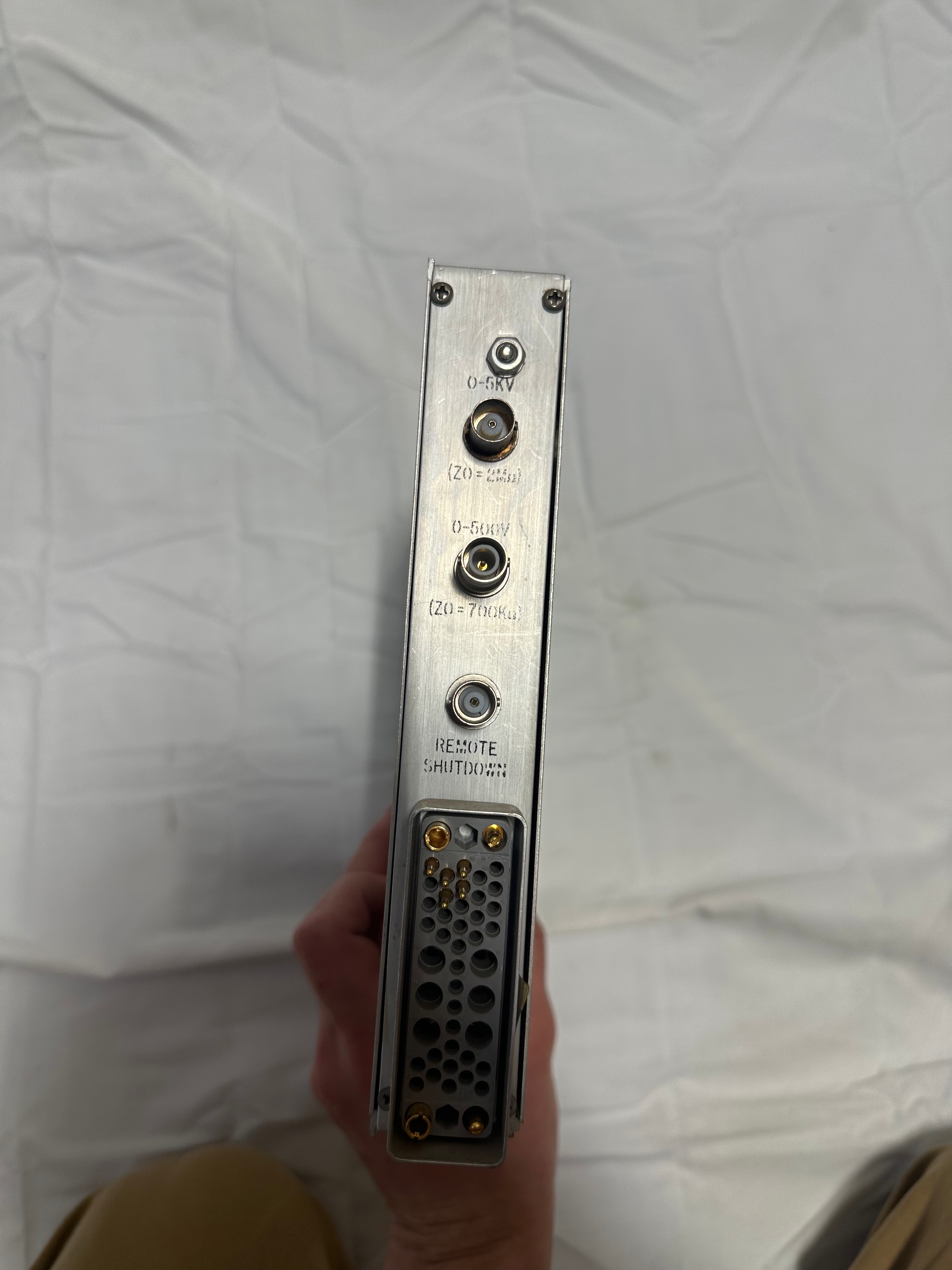 Ortec 459 NIM HV power supply module view 3