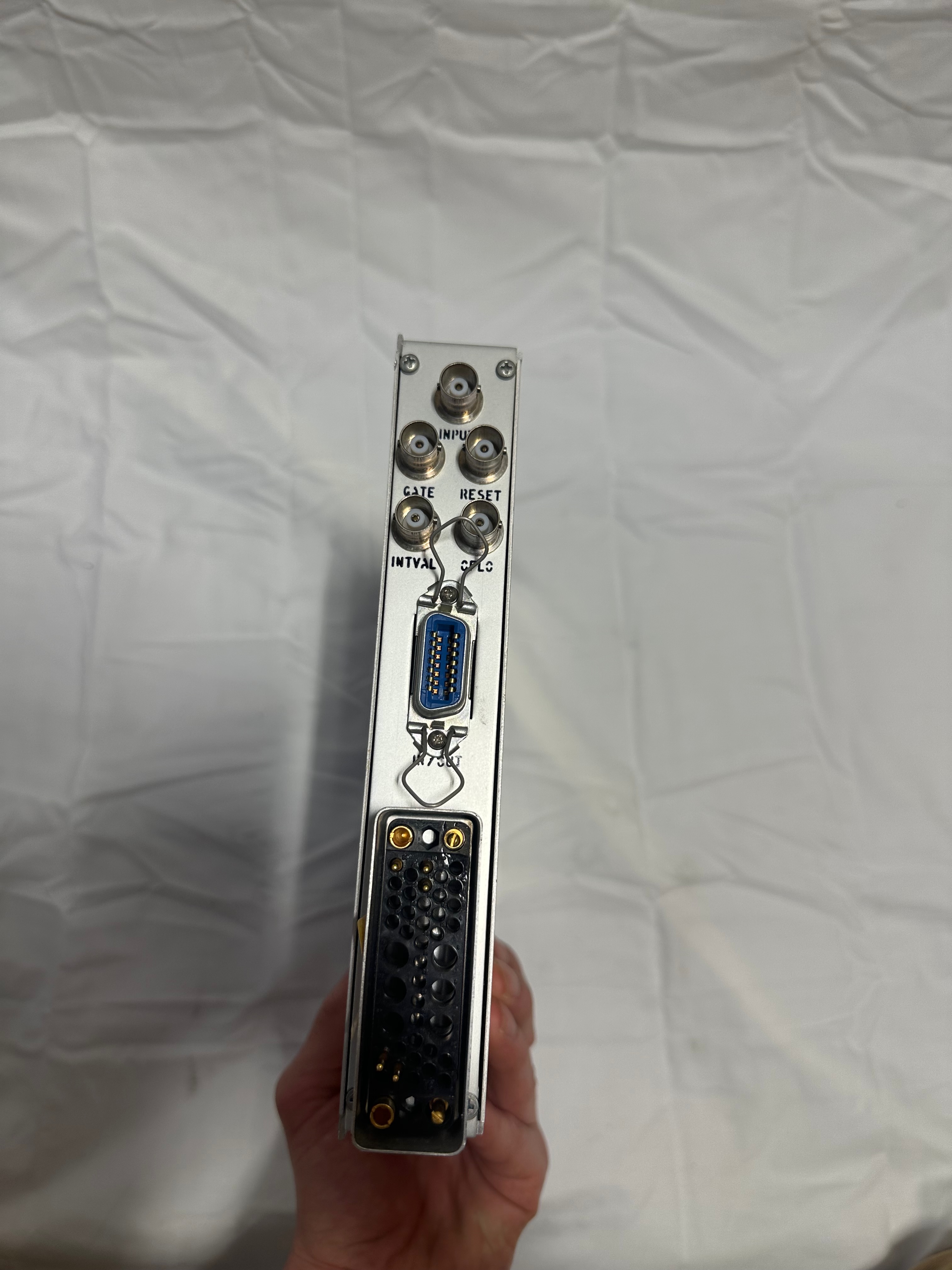 Ortec 773 NIM scaler/counter module view 3