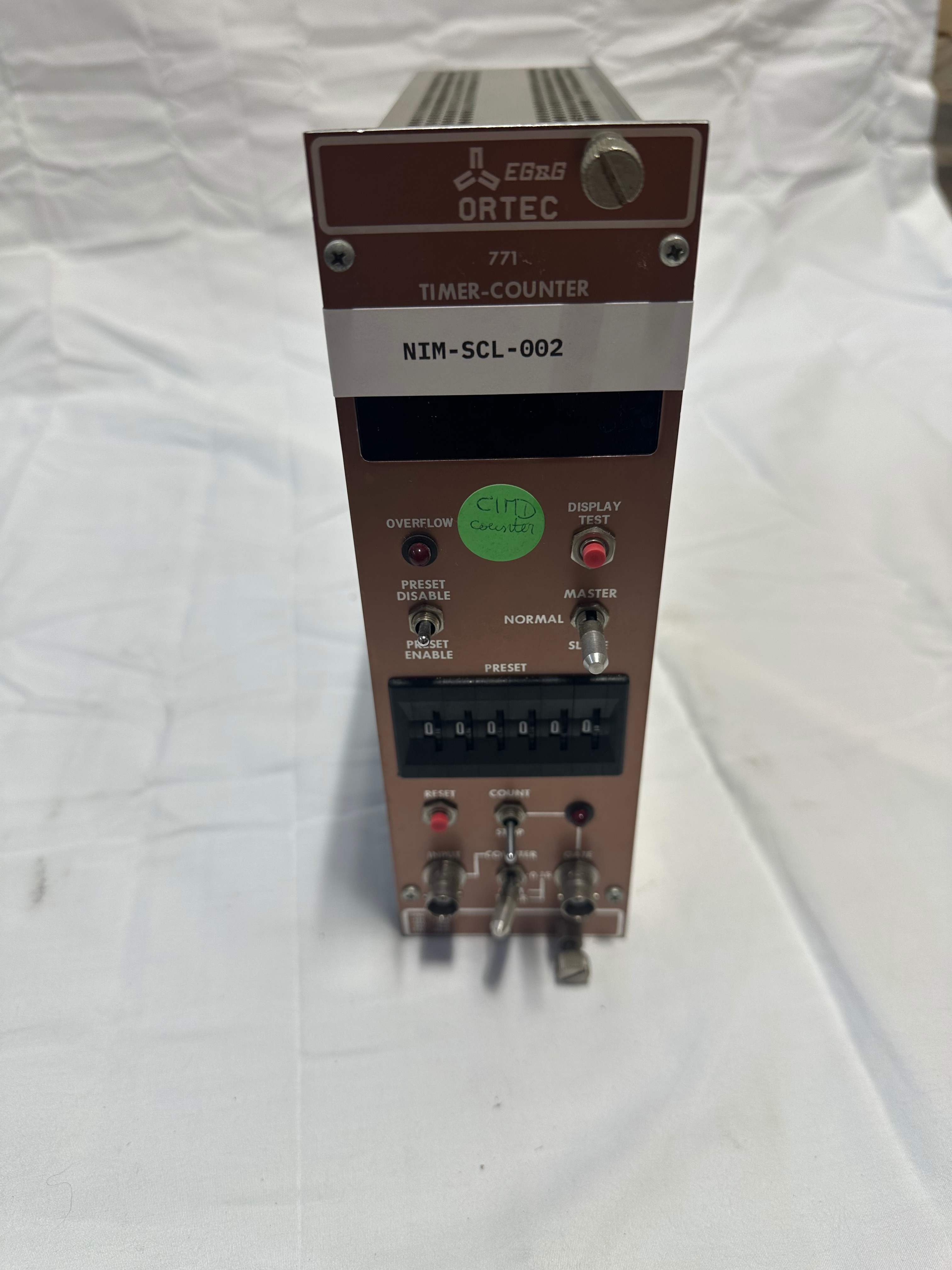 Ortec 771 NIM scaler/counter module
