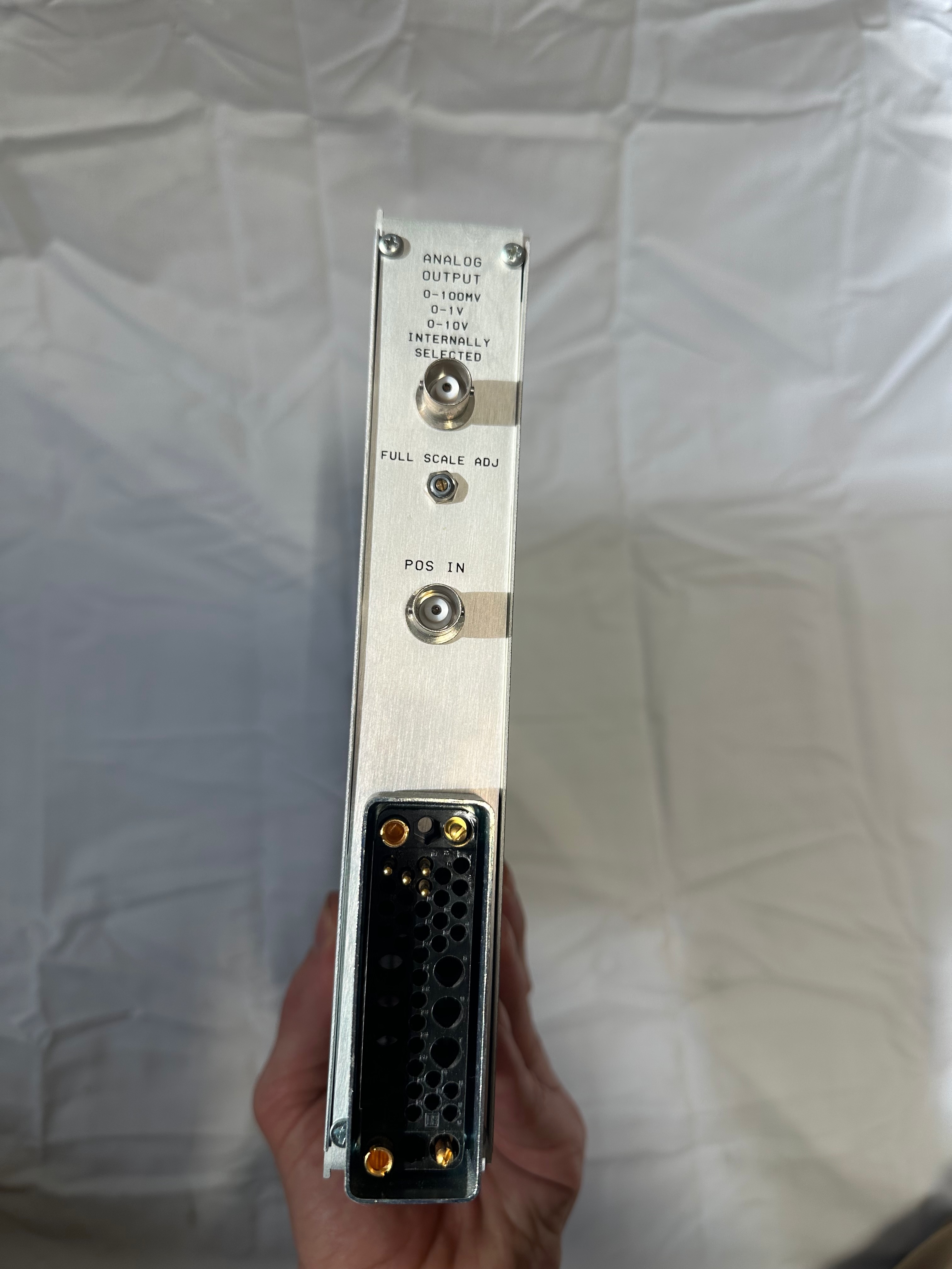 Ortec 661 NIM scaler/counter module view 3