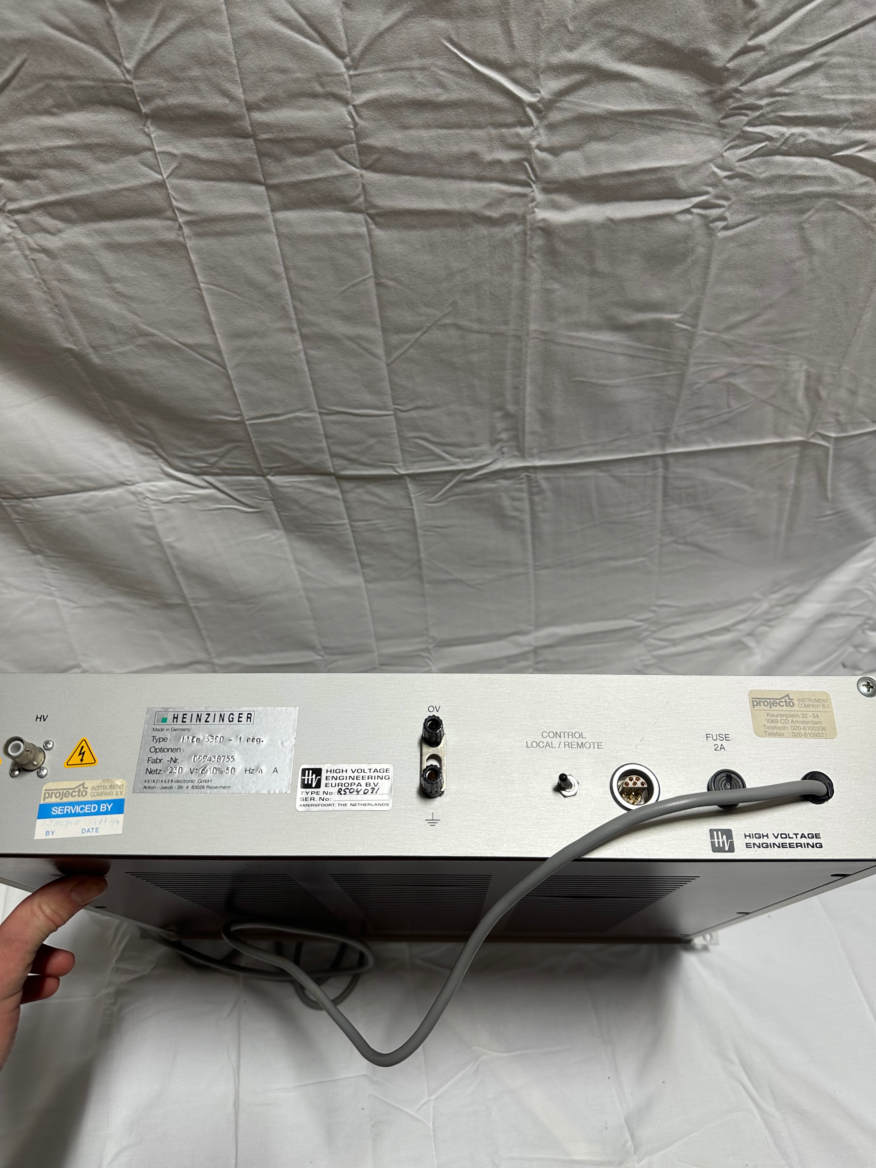 HVE R504031 HV power supply view 3