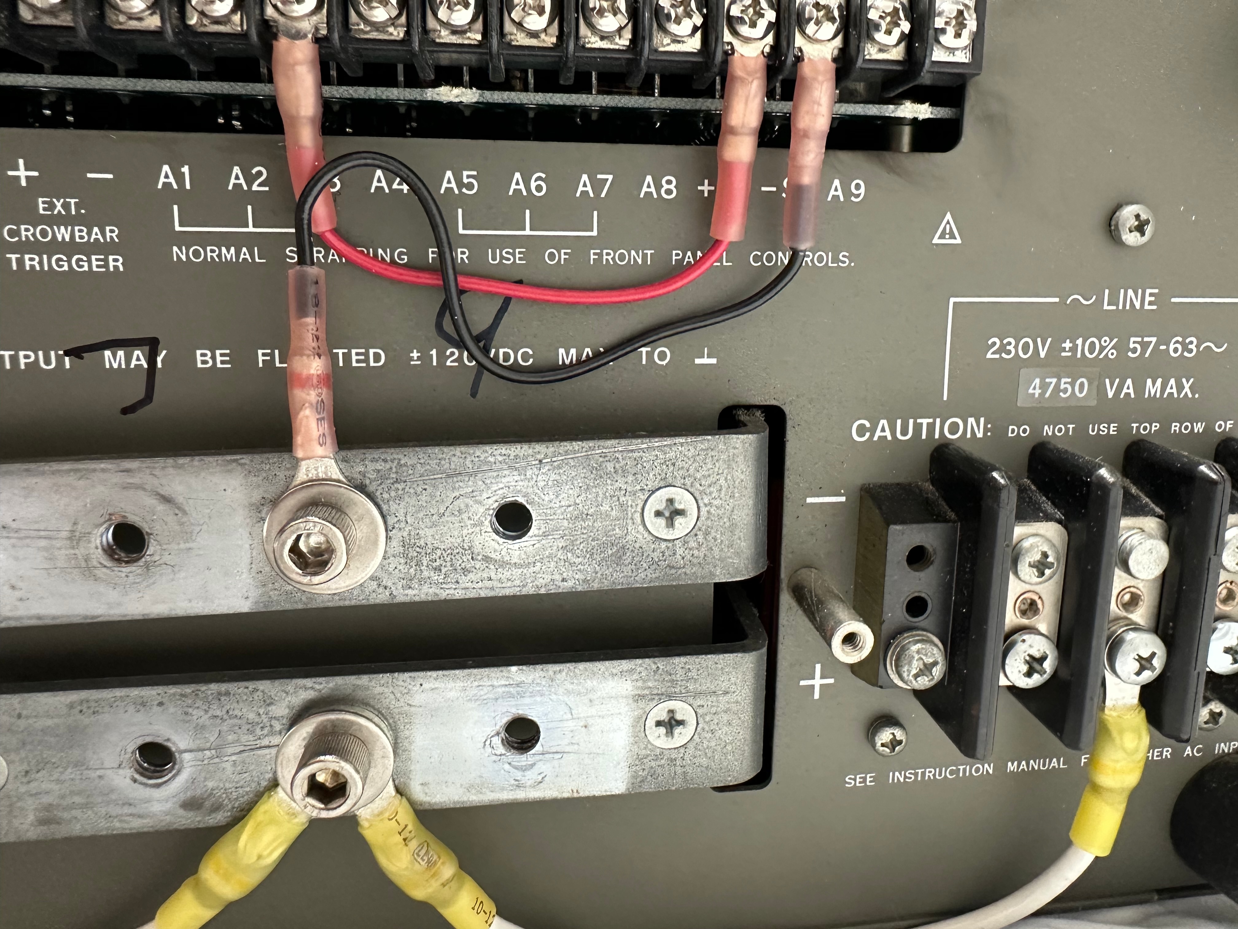 HP 6269B HP power supply view 4