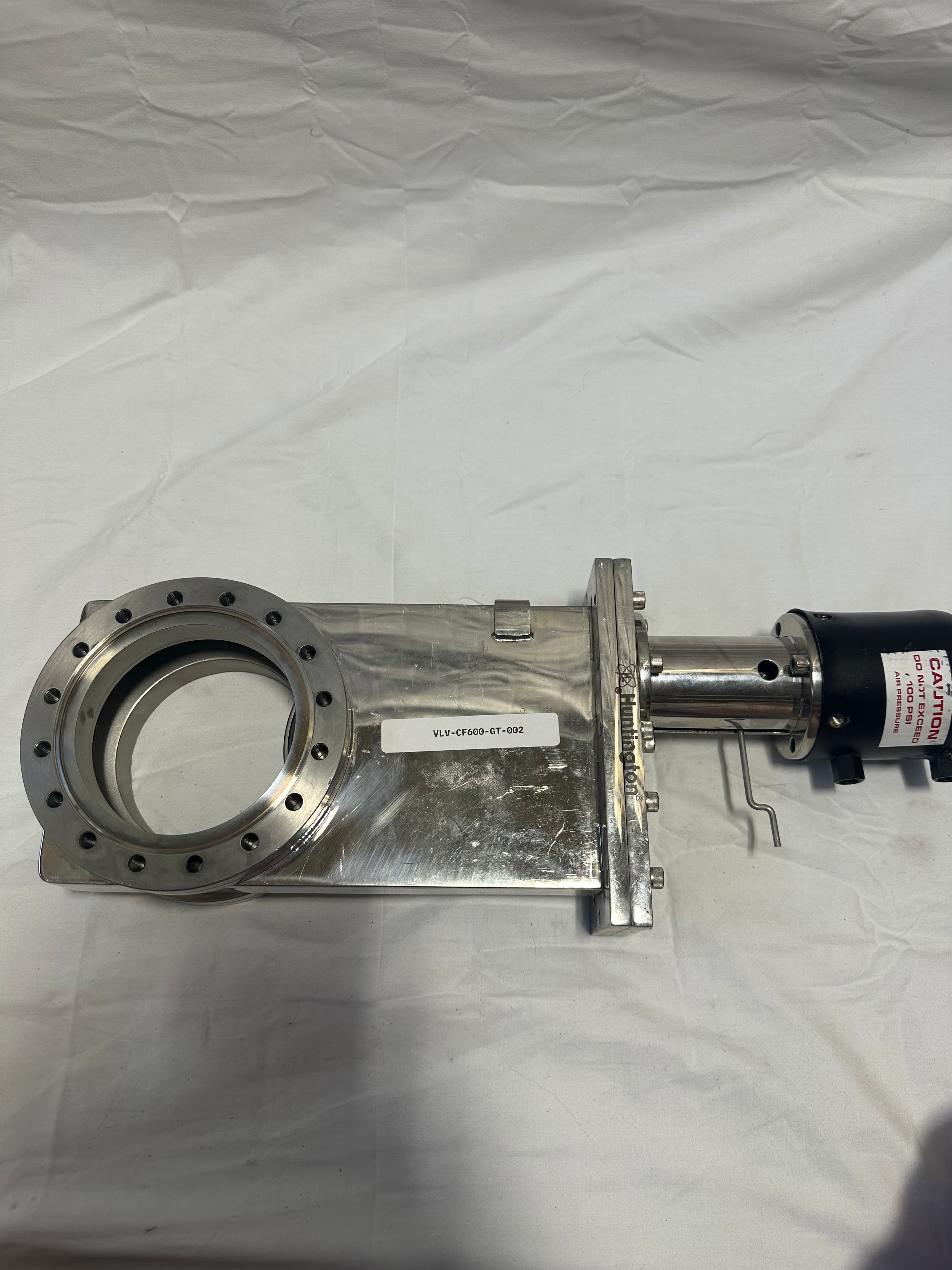 Huntington CF6 gate valve